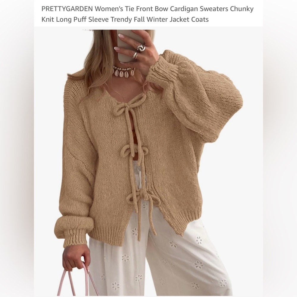 Bow sweater